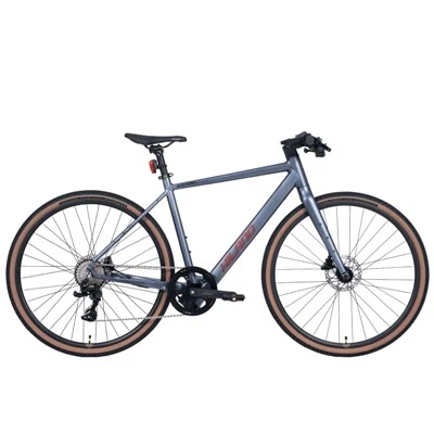 Joykie 700C 36V 10ah Lithium Battery Electric City Bike 9 Veloċità tal-Aluminum Frame Hydraulic Disc Brake Electric Bicycle